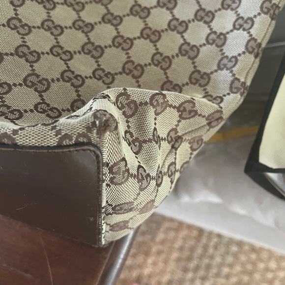 Gucci Signature G’s Market Tote Brown - Picture 3 of 5